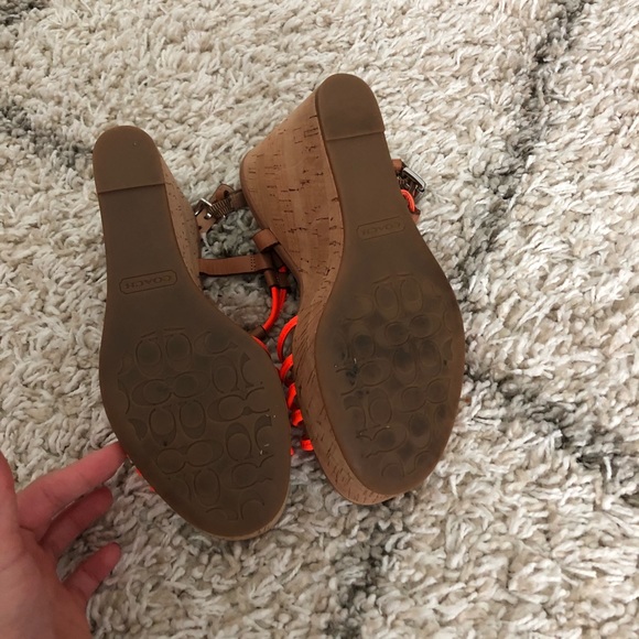 Coach wedges - Picture 4 of 4